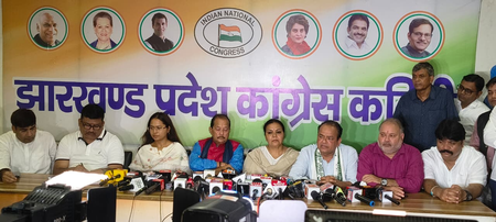 Jharkhand's Congress ministers accuse BJP of plotting unrest under cover of student agitation