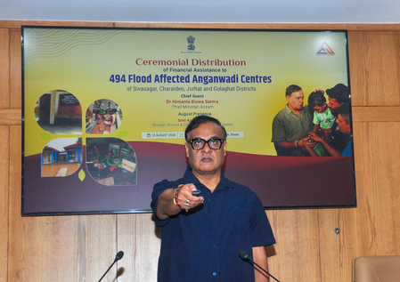 Assam flood: Rs 1,000 crore rehabilitation package required, says CM Himanta Sarma
