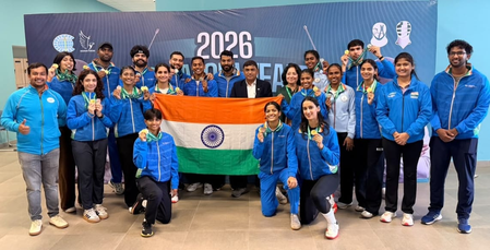India tops overall medal tally to lift Wilkinson Sword Trophy at Commonwealth Fencing C'ship