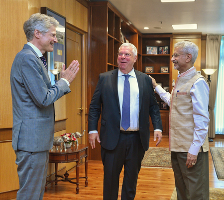 EAM Jaishankar, German MP Hardt discuss West Asia, Ukraine conflict and bilateral ties