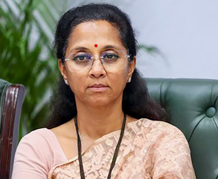 ‘Invisible force stole Shiv Sena & NCP’: Supriya Sule slams EC