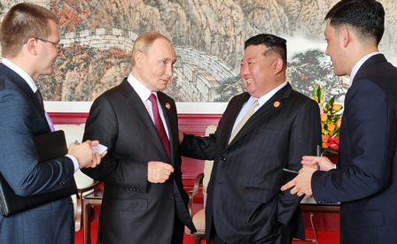 Russia, North Korea ‘actively cooperating in all sectors’, says Putin in message to Kim