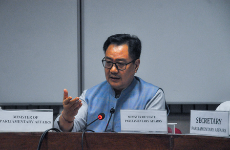 PM Modi didn't refer to Opposition as 'dimagi Naxals': Kiren Rijiju clarifies amid heated debate