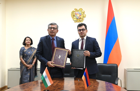 India, Armenia sign MoU on innovation and shared production in defence industry