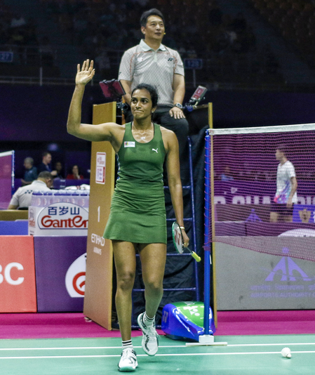 Badminton WC: Hats off to volunteers and BAI, says Sindhu after first-round win