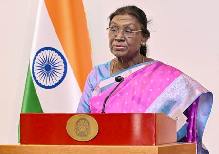 Prez Murmu congratulates newly elected B’desh President