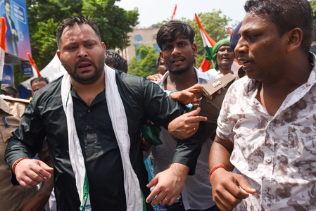 Tejashwi Yadav backs Aug 25 student protest, questions Bihar govt
