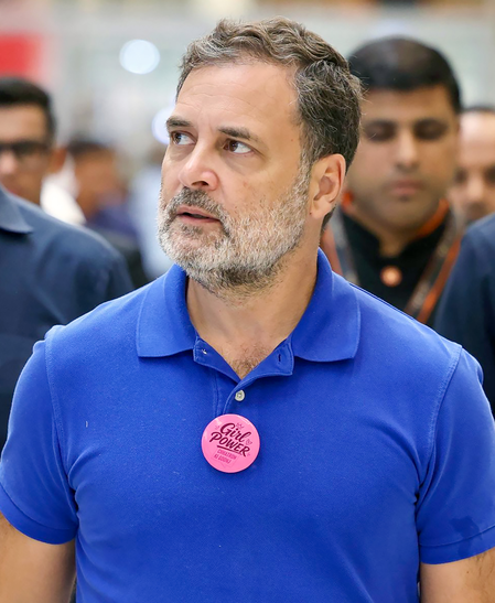 Rahul Gandhi competing with CJP, says BJP; Oppn hits back with 'goons' jibe