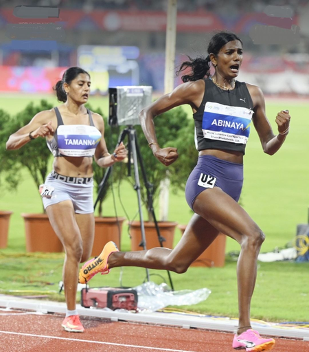 Athletics: South Africa's Tyantini, Tamil Nadu’s Abinaya are fastest in Continental Tour event