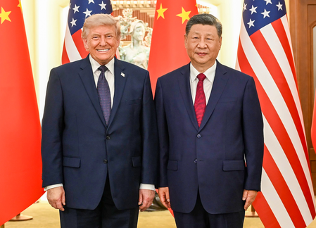 Trump says Xi Jinping to visit US in two weeks as he showcases ambitious White House ballroom