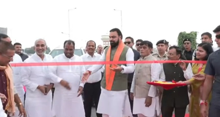 Bihar CM inaugurates Mithapur flyovers in Patna