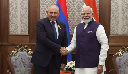 PM Modi meets Armenian counterpart Pashinyan in Bishkek; discusses bilateral ties, West Asia crisis