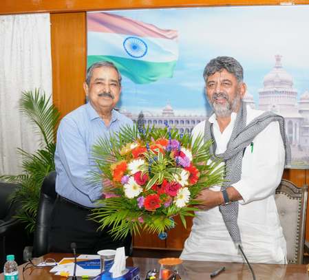 Karnataka must get its due share of Central funds: CM Shivakumar to NITI Aayog Vice-Chairman