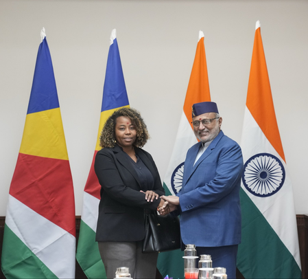 India and Seychelles discuss strengthening cooperation in maritime security, AI, renewable energy