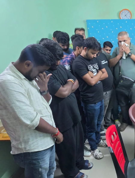 Bengal police bust fake call centre racket; 67 held, including 41 women
