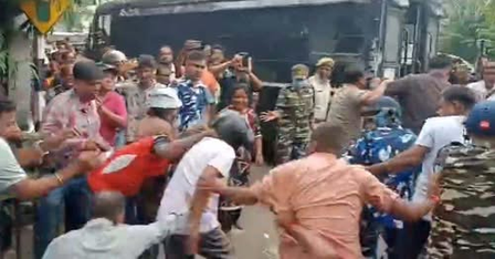 RG Kar rape and murder case: Eggs, stones pelted at arrested ex-chief of Panihati Municipality