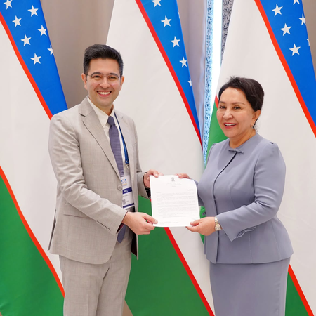 BJP MP Raghav Chadha meets Uzbek Senate Chairperson, extends invitation to BRICS Delhi meet