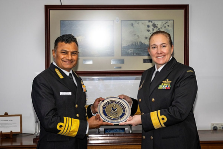 Indian Navy Chief meets Australian Fleet Commander, discusses maritime ties, Indo-Pacific