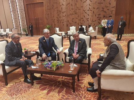WHO Director-General thanks PM Modi for warm welcome, hails BRICS 2026 health commitments