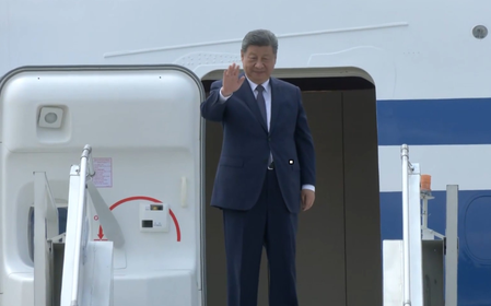 Chinese President Xi Jinping departs from Delhi after attending BRICS Summit
