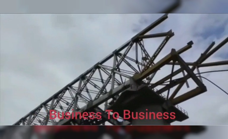 UNDER CONSTRUCTION BRIDGE COLLAPSES IN MIZORAMS SAIRANG 17 LABORERS KILLED